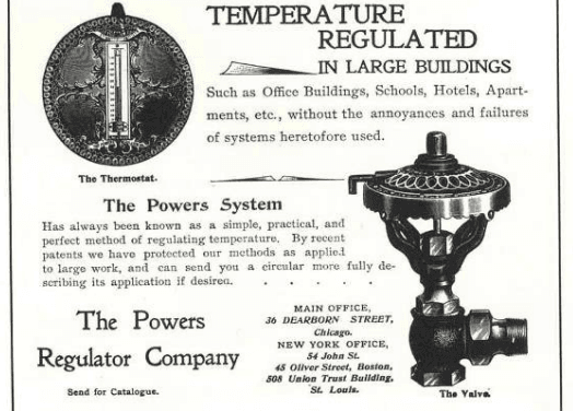 1891 | Power Regulator Company [William Penn Powers]